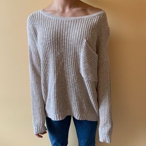 Comfy Tan Garage Sweater